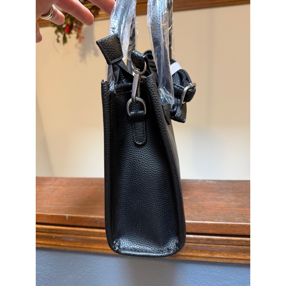French connection black over the shoulder/ hand bag purse - Picture 2 of 4